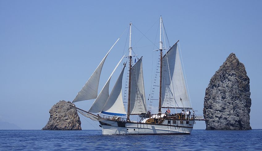 vacanze in barca a vela eolie - settimana in barca eolie